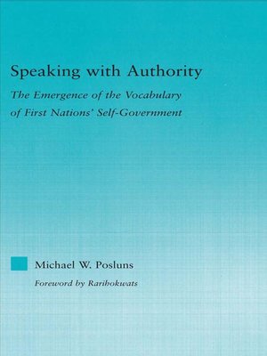 cover image of Speaking with Authority